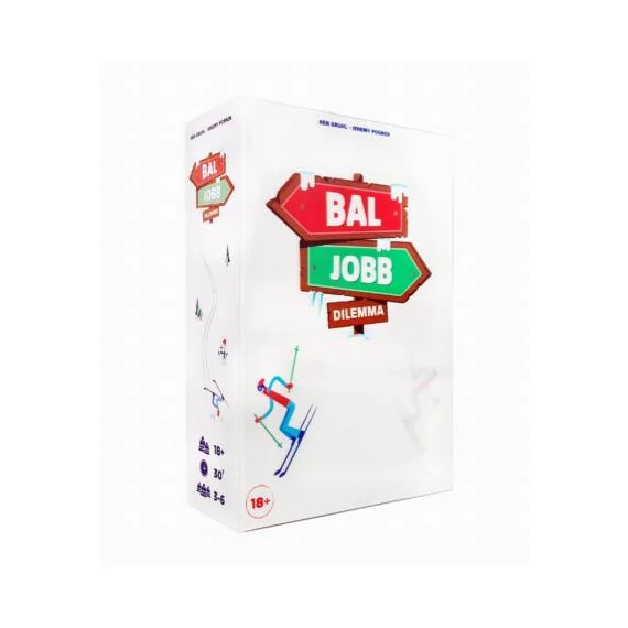 Bal jobb dilemma társasjáték