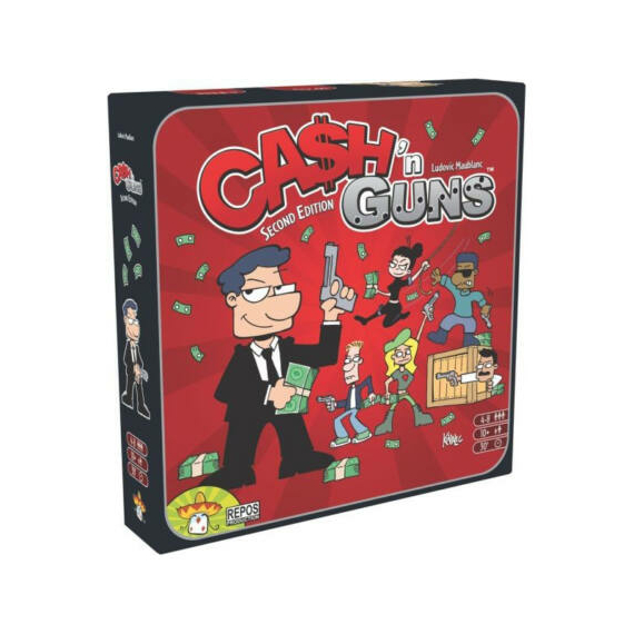 Cash 'n guns 2 kiadás társasjáték
