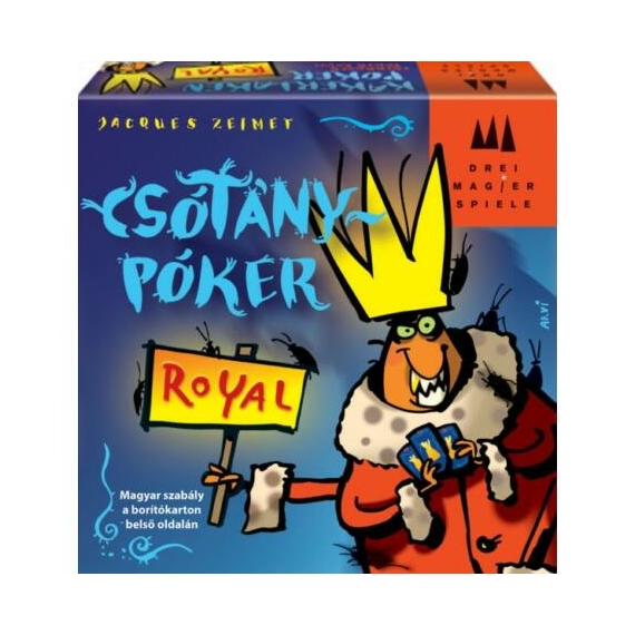 Csótánypóker royal társasjáték