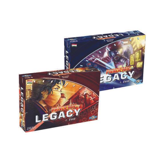 Pandemic legacy 1 évad társasjáték