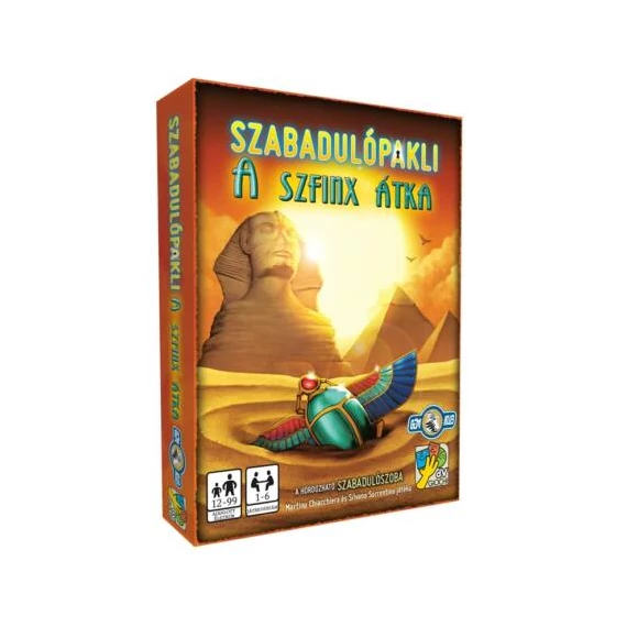 Szabadulópakli a szfinx átka társasjáték