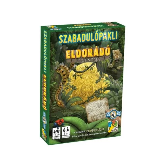 Szabadulópakli eldorádó legendája társasjáték