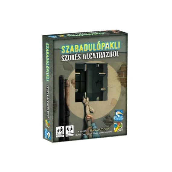 Szabadulópakli szökés alcatrazból társasjáték