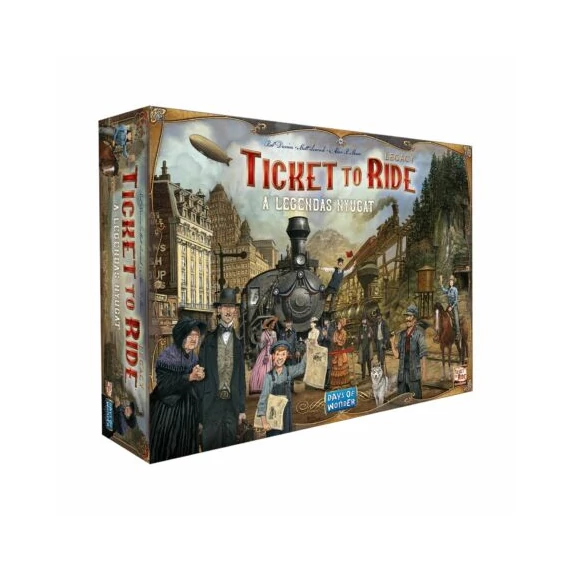 Ticket to ride legacy a legendás nyugat