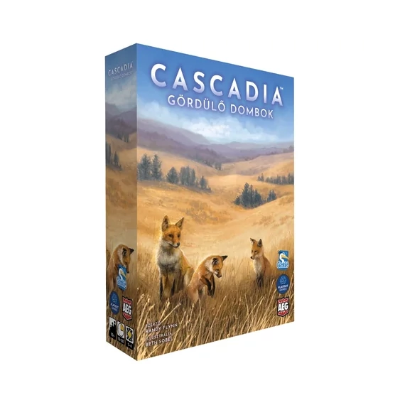 Cascadia gördülő dombok