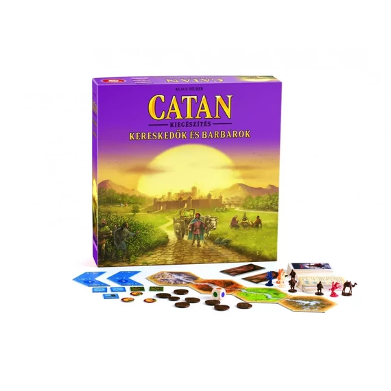 Catan kereskedők és barbárok társasjáték kiegészítő