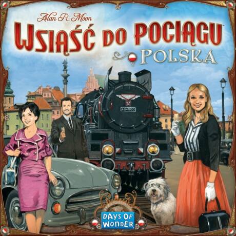 Ticket to Ride: Poland 6,5. térképcsomag kiegészítő (lengyel kiadás)