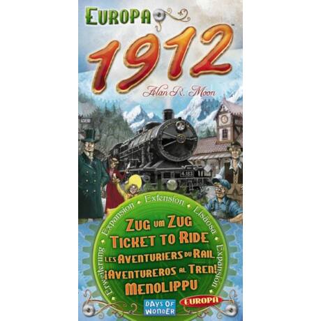 Ticket to Ride: Europa 1912 kiegészítő (angol kiadás)
