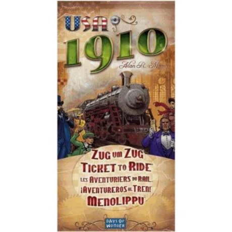 Ticket to Ride: USA 1910 kiegészítő (angol kiadás)